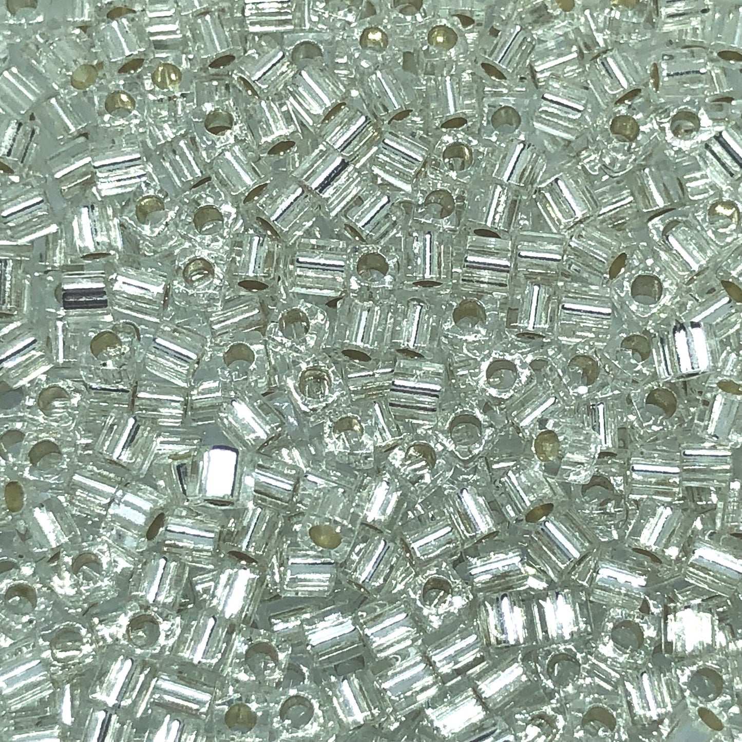 #1 Silver Lined Clear 1.8mm Cube