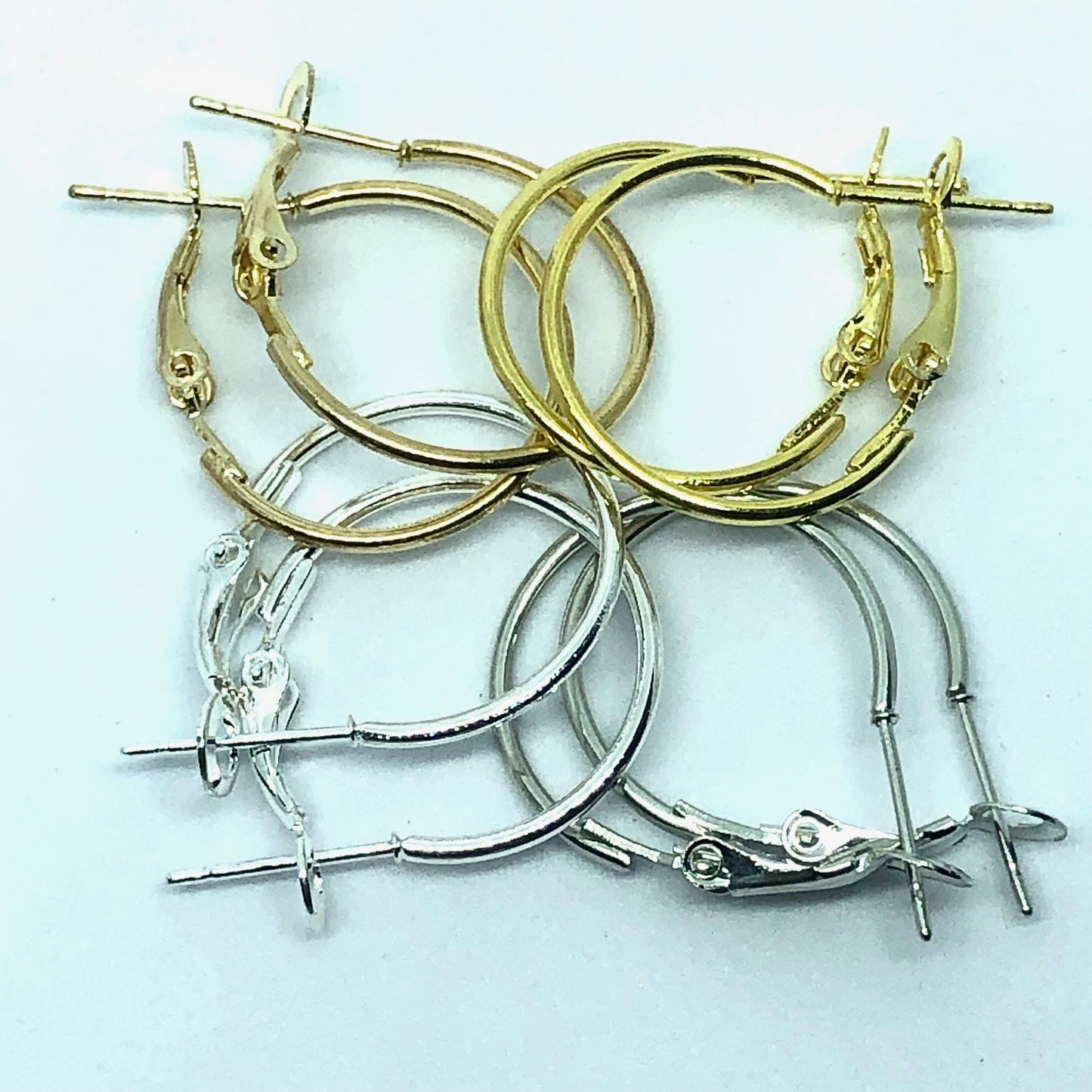 20mm Hoop Earring Dark Silver