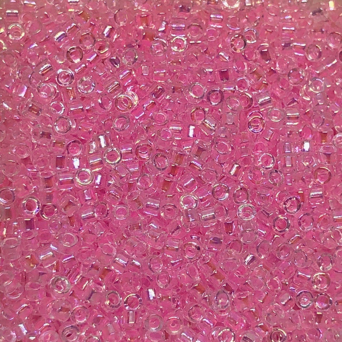 DB71 Pink Lined Clear AB