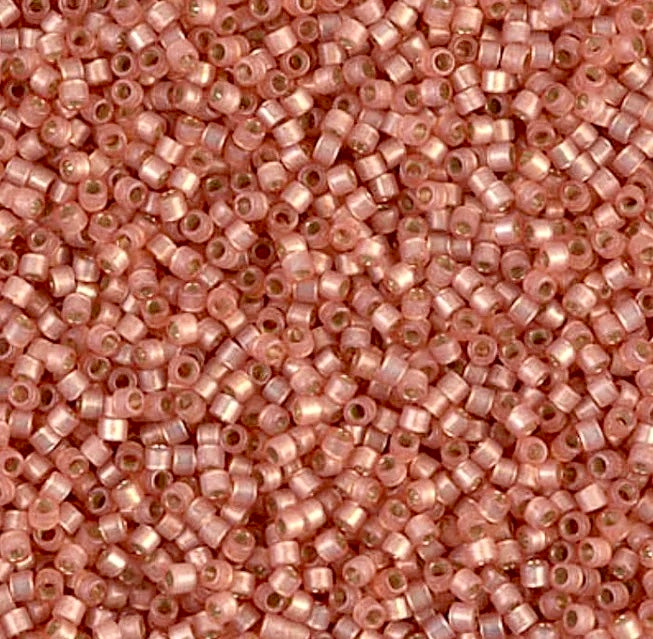 DB622 Silver Lined Peach Alabaster