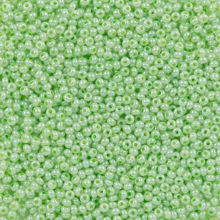 37154 Light Green Ceylon 11* 10 grams