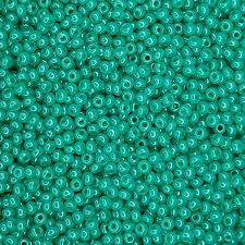 17358 Terra Alabaster Luster Turquoise 11* 10 grams