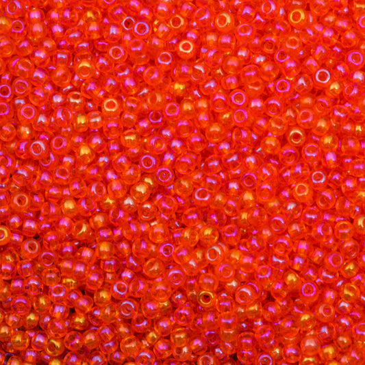 91030 Transparent Orange Iris 11* 10 grams