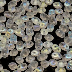 SuperDuo Matte Crystal AB