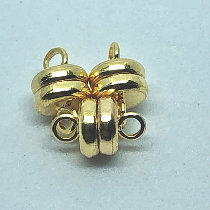 6mm Gold Plated Magnetic Clasp