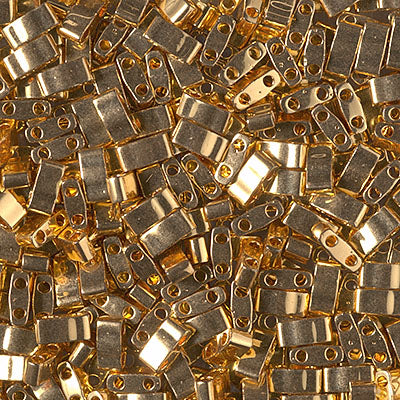 #191 Half Tila 24kt Gold Plated
