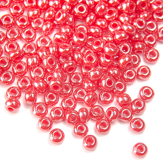 98170 Opaque Light Red Luster 11* 10 grams