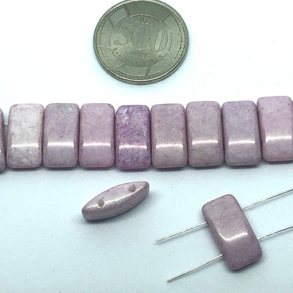 9X17mm Carrier Bead Lilac Luster