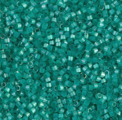DB1813 Aqua Green Silk Satin