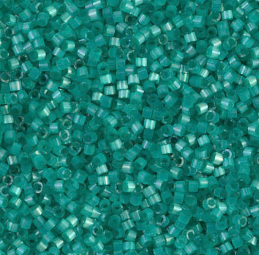 DB1813 Aqua Green Silk Satin