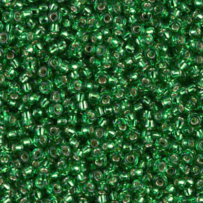 #16 Silver Lined Green 11*