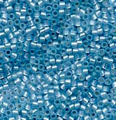 DB628 Silver Lined Light Aqua Alabaster