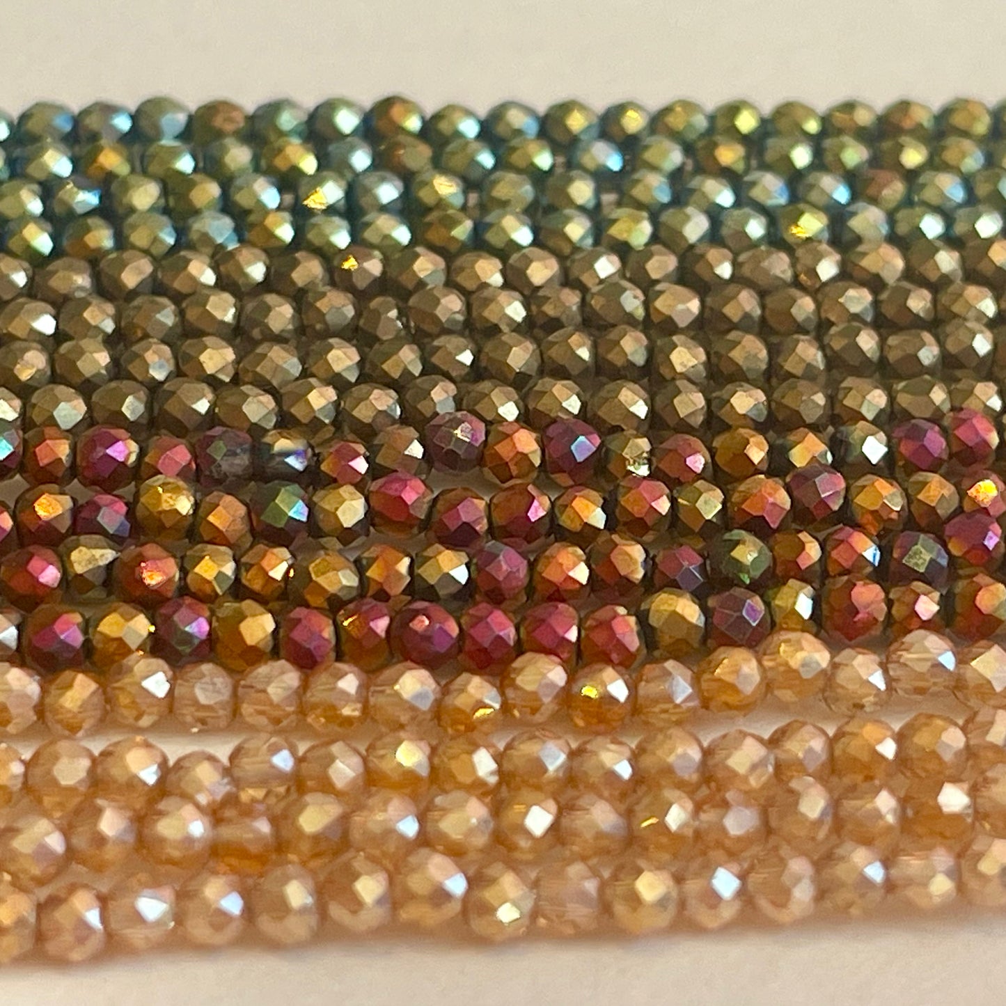 Medium Faceted Beads XL Mixed Strand