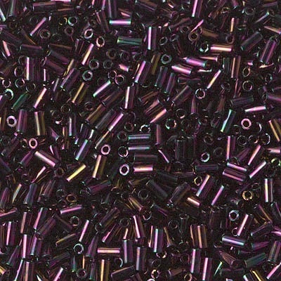 #454 Bugle 3mm Purple Iris
