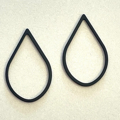 Matte Black Bead Frames