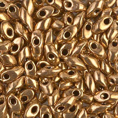 #457 Metallic Bronze Long Magatama