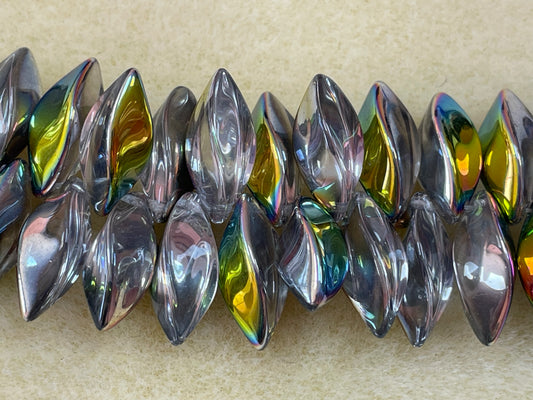 Vitrail Twist Bead 6X12mm