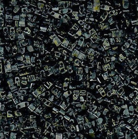 #4511 Half Tila Black Picasso
