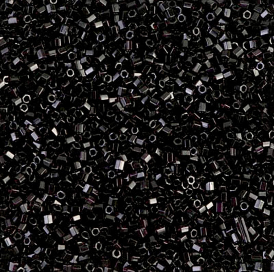 #401 HEX Opaque Black 15*