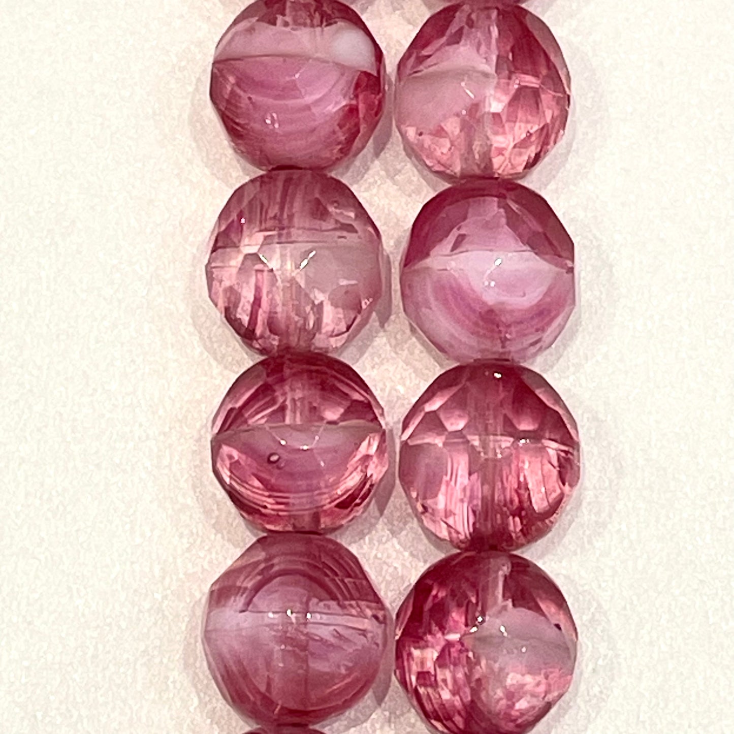 10mm Pink Swirl