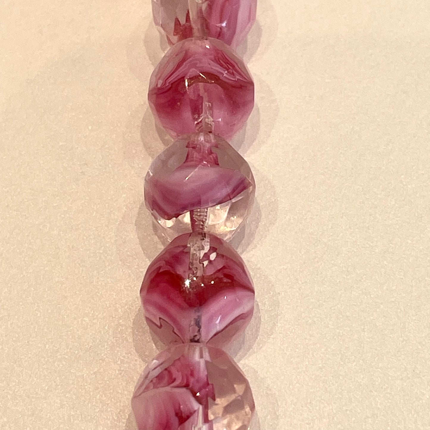 12mm Pink Swirl