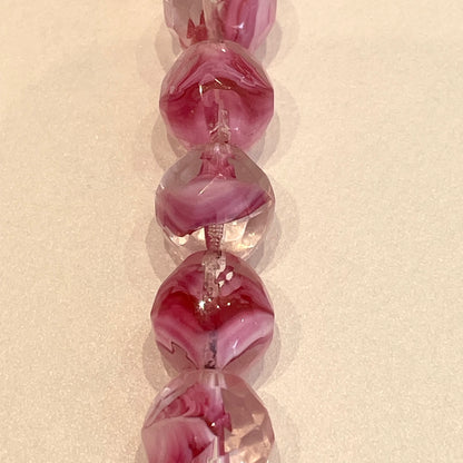 12mm Pink Swirl
