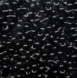 23980 Opaque Black 2X4mm Farfalle 10 grams