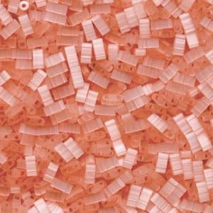 #2556 Half Tila Pale Coral Silky