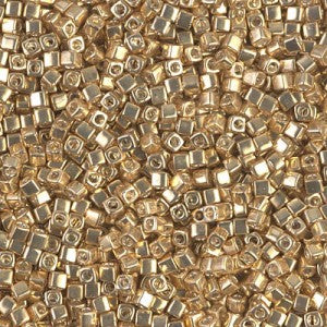 #1053 Galvanized Gold 1.8mm Cube