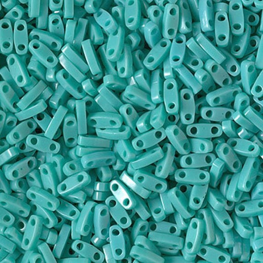 #412 Quarter Tila Opaque Turquoise