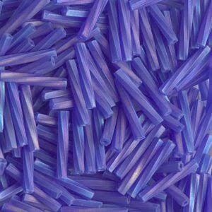 #177FR Twisted Bugle 12mm Matte Cobalt AB
