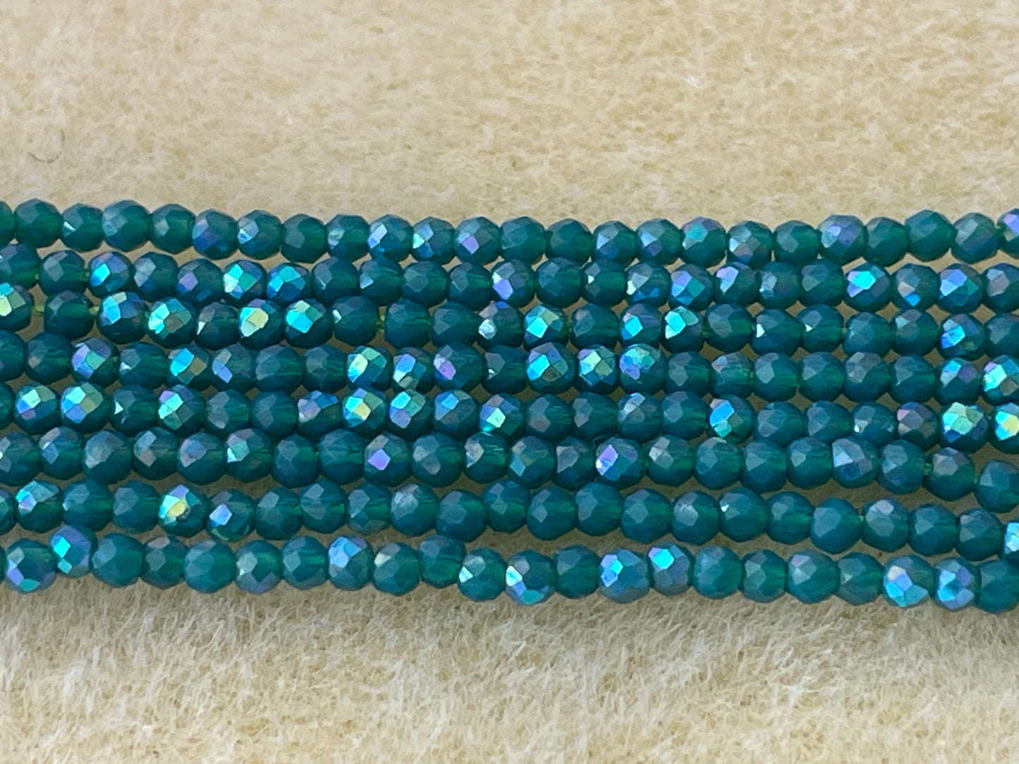 Small Medium Faceted Beads