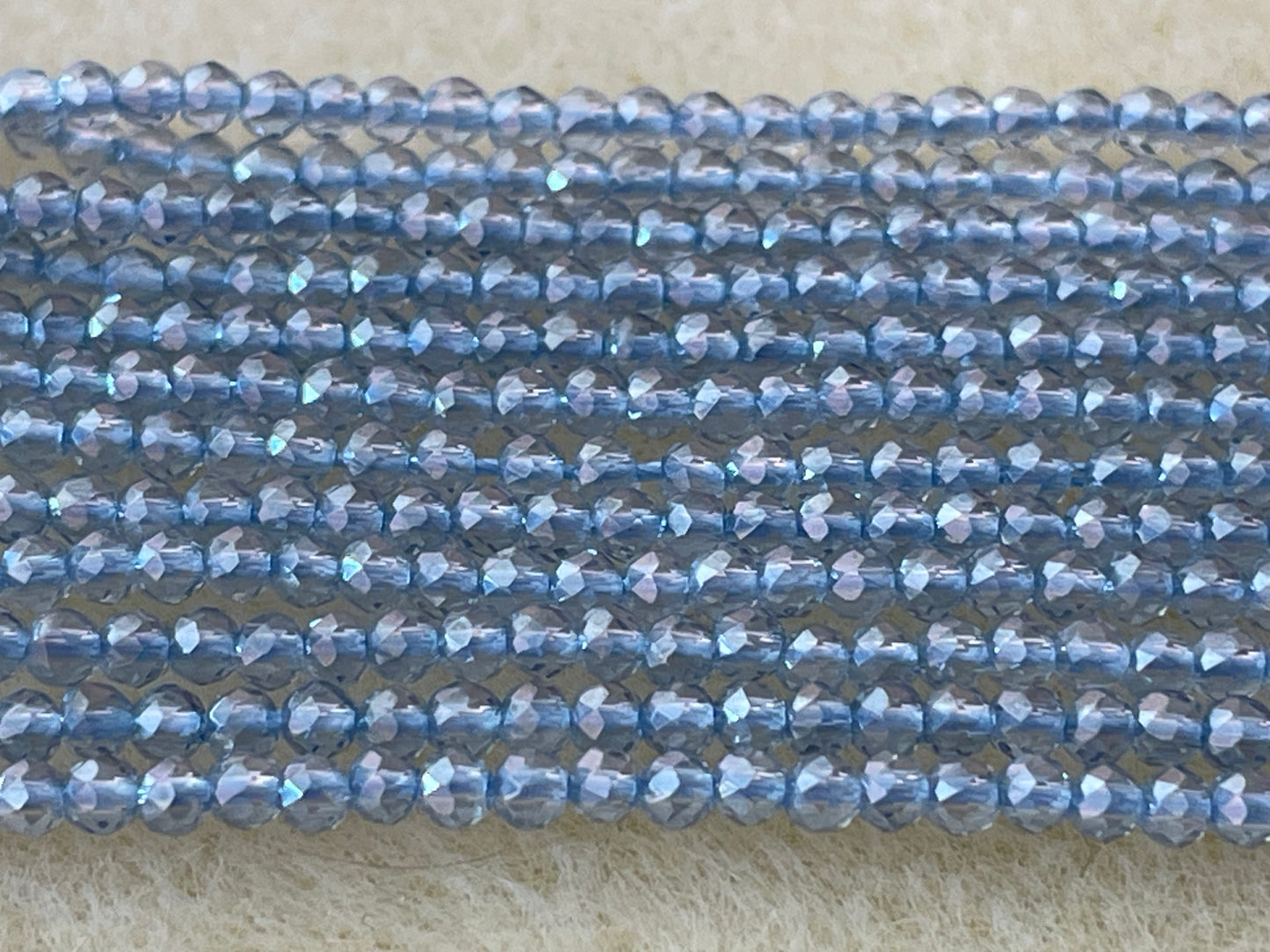 Small Medium Faceted Beads