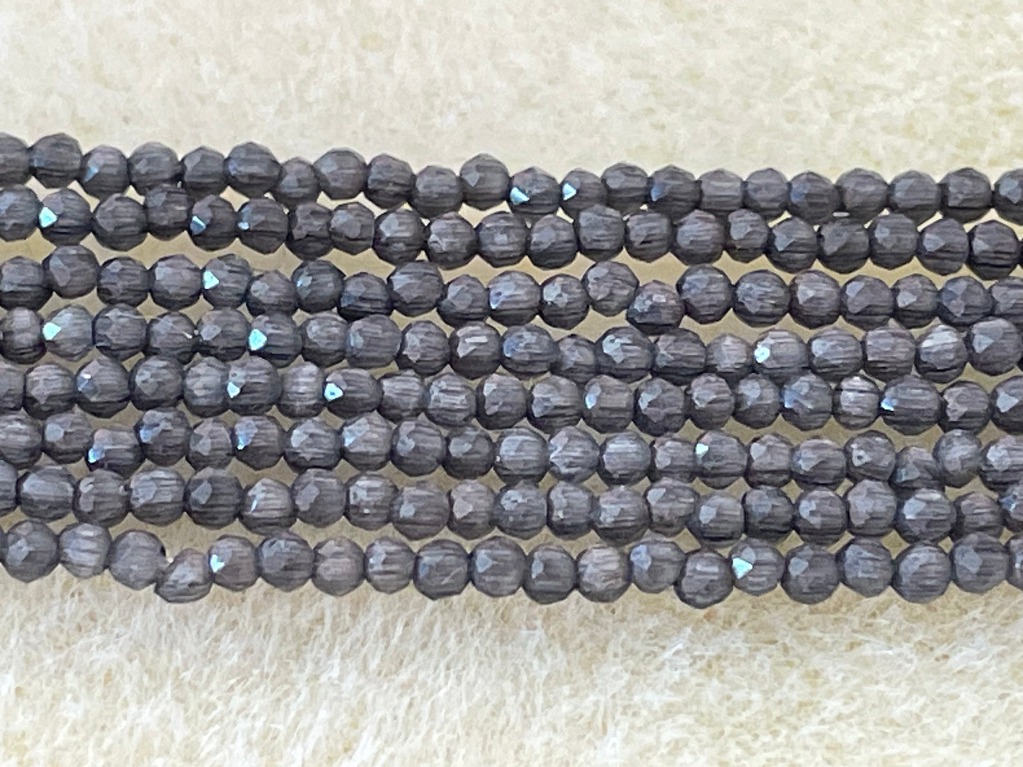 Small Medium Faceted Beads