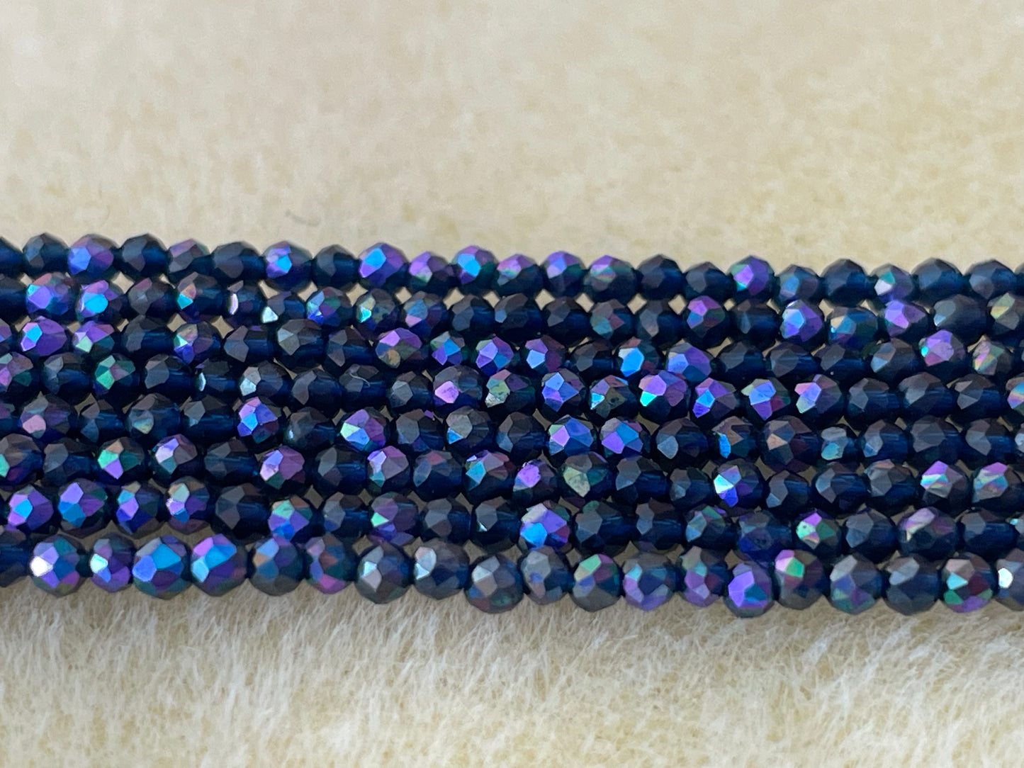 Small Medium Faceted Beads