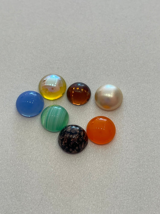 6mm Flat Back Cabochon