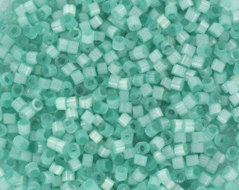 DB1812 Light Aqua Green Silk Satin