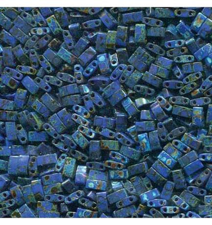 #4518 Half Tila Cobalt Picasso