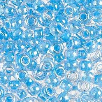 38632 Light Blue Lined Rainbow 11* 10 grams