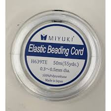 Miyuki Elastic Beading Cord