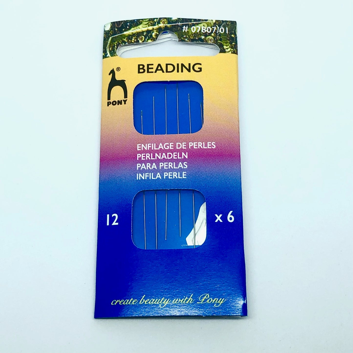 Size 12 Beading Needles